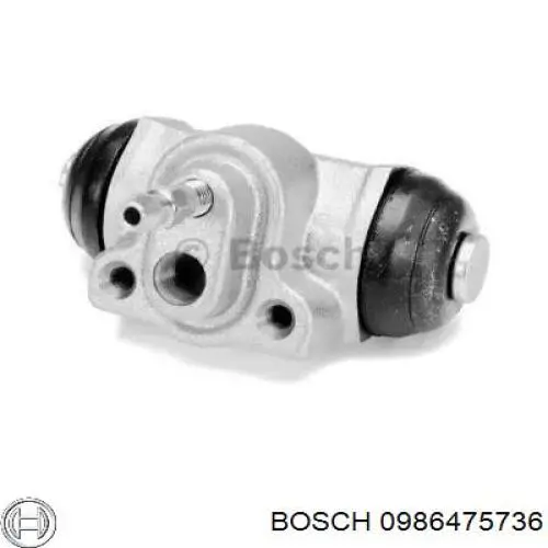 Цилиндр тормозной колесный 0986475736 Bosch