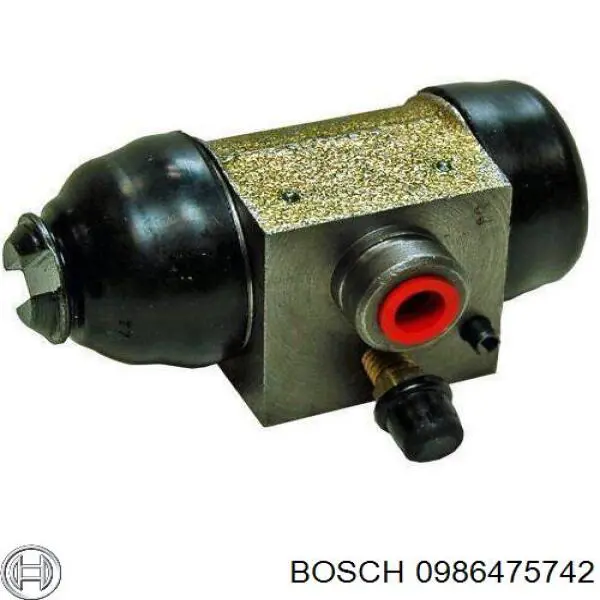 0986475742 Bosch цилиндр тормозной колесный рабочий задний