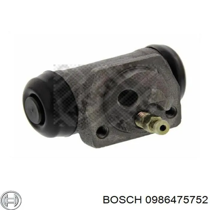 Цилиндр тормозной колесный 0986475752 Bosch