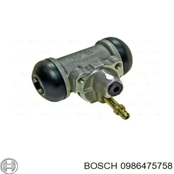 Цилиндр тормозной колесный 0986475758 Bosch