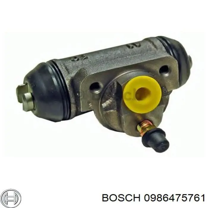 0986475761 Bosch цилиндр тормозной колесный рабочий задний
