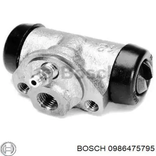 0986475795 Bosch цилиндр тормозной колесный рабочий задний