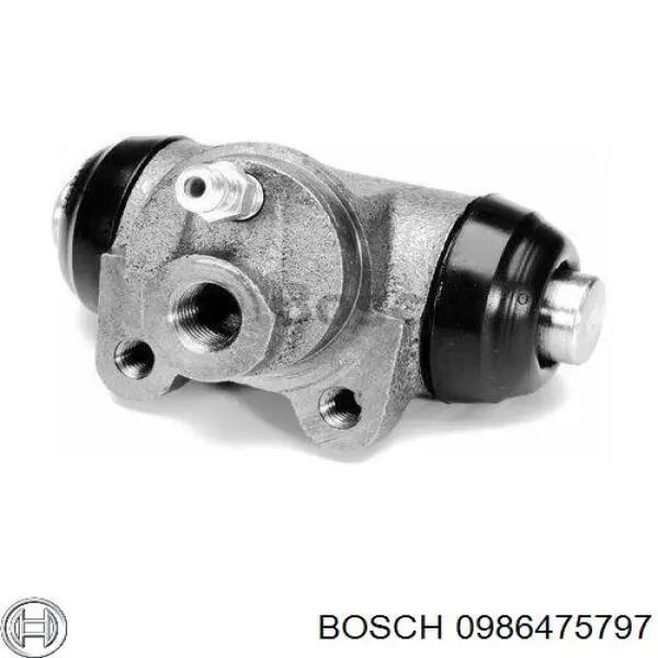 0 986 475 797 Bosch цилиндр тормозной колесный рабочий задний