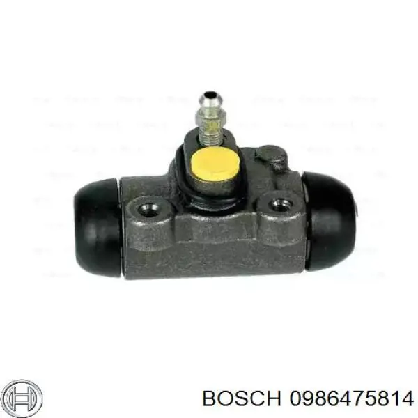 Цилиндр тормозной колесный 0986475814 Bosch