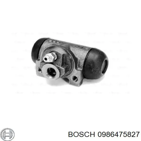 0986475827 Bosch цилиндр тормозной колесный рабочий задний