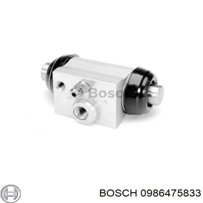 Цилиндр тормозной колесный 0986475833 Bosch