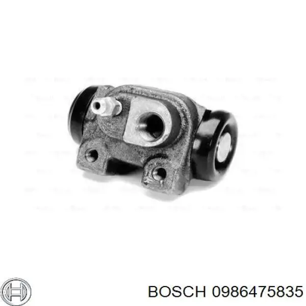 Цилиндр тормозной колесный 0986475835 Bosch