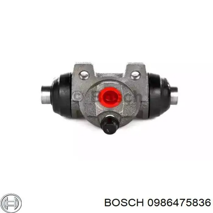 0986475836 Bosch цилиндр тормозной колесный рабочий задний