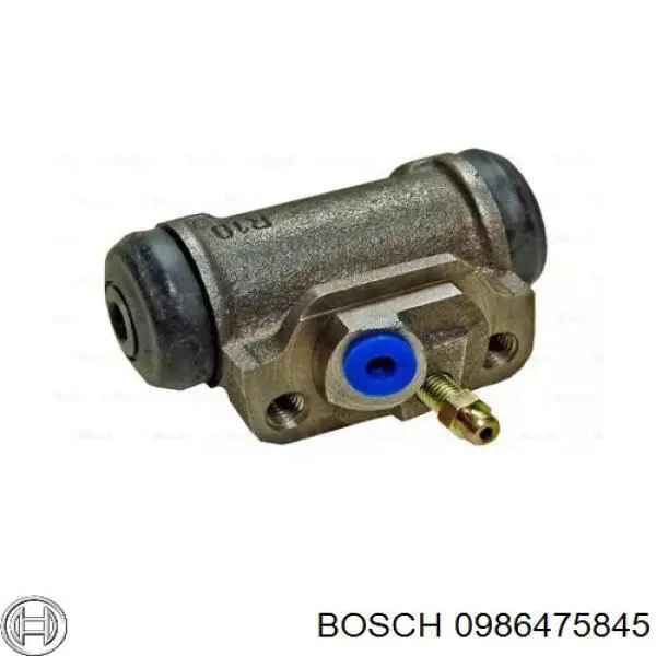 Цилиндр тормозной колесный 0986475845 Bosch