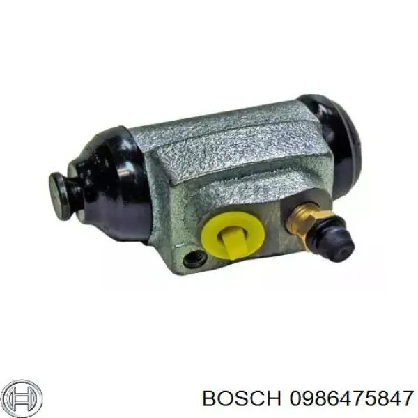 Цилиндр тормозной колесный 0986475847 Bosch