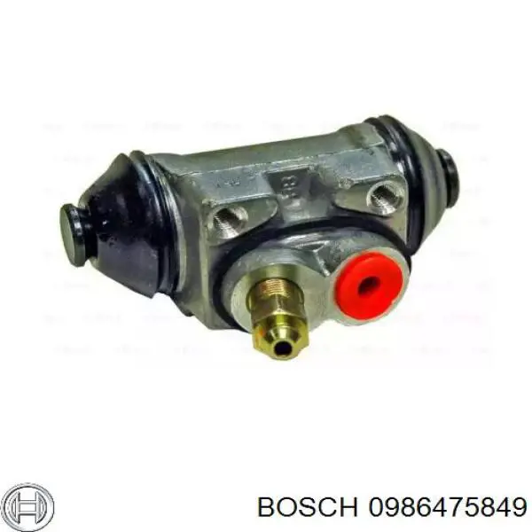 Цилиндр тормозной колесный 0986475849 Bosch