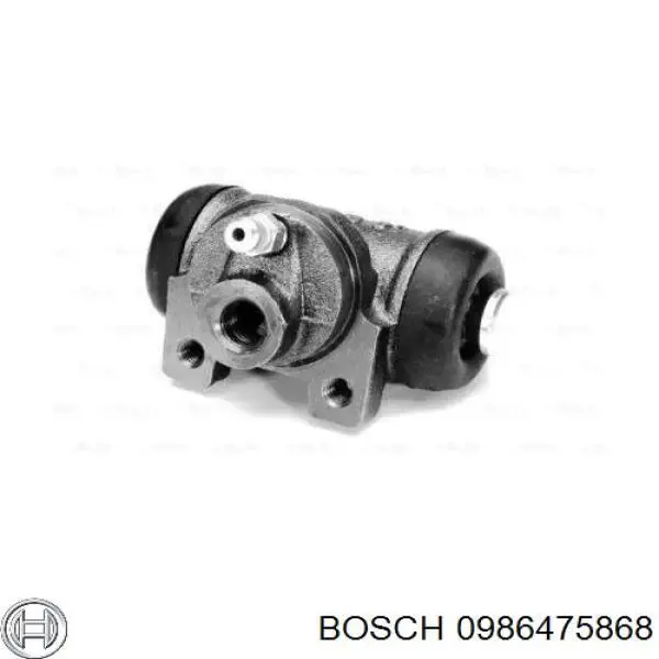 Цилиндр тормозной колесный 0986475868 Bosch