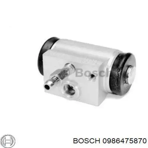 Цилиндр тормозной колесный 0986475870 Bosch