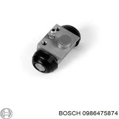 Цилиндр тормозной колесный 0986475874 Bosch