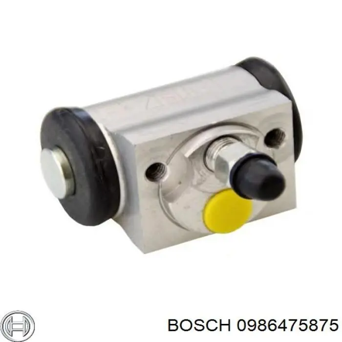 0 986 475 875 Bosch цилиндр тормозной колесный рабочий задний