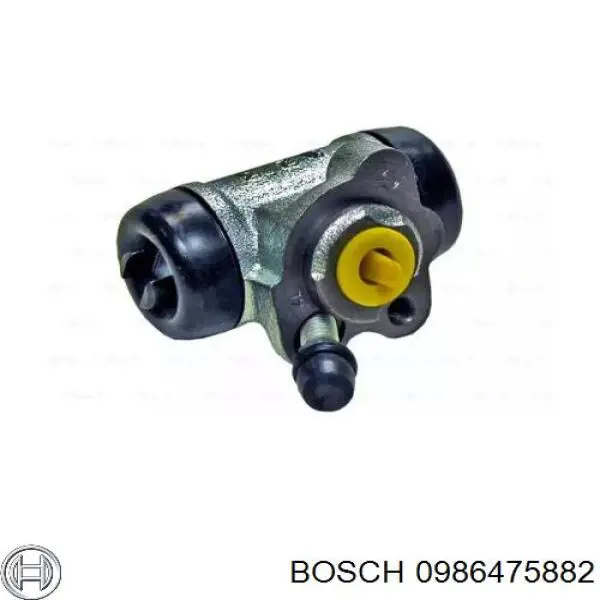 Цилиндр тормозной колесный 0986475882 Bosch