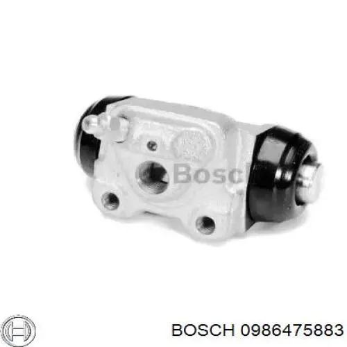 Цилиндр тормозной колесный 0986475883 Bosch