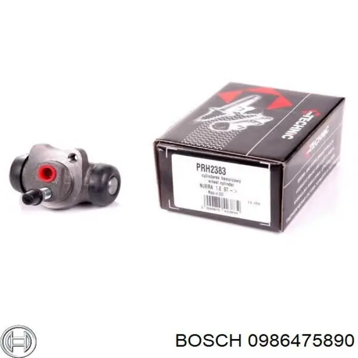 Цилиндр тормозной колесный 0986475890 Bosch