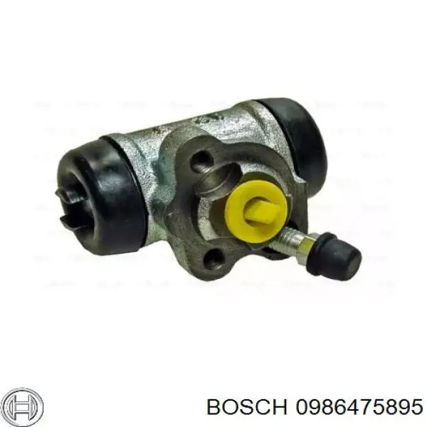 0986475895 Bosch цилиндр тормозной колесный рабочий задний