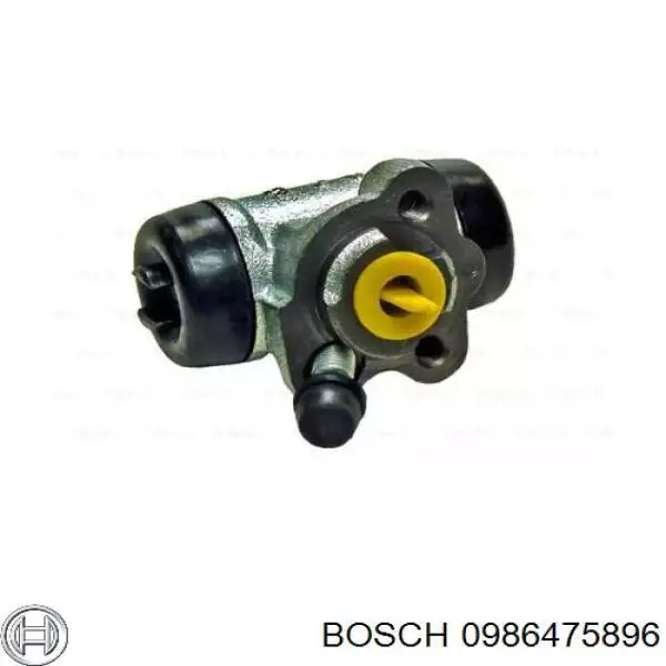 0986475896 Bosch цилиндр тормозной колесный рабочий задний