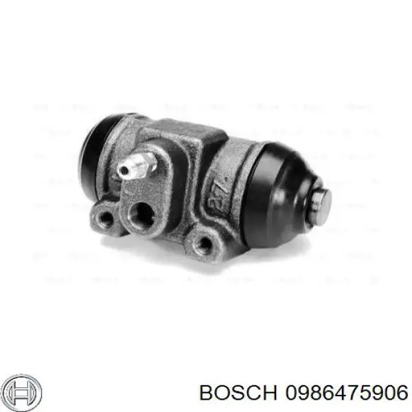 Цилиндр тормозной колесный 0986475906 Bosch