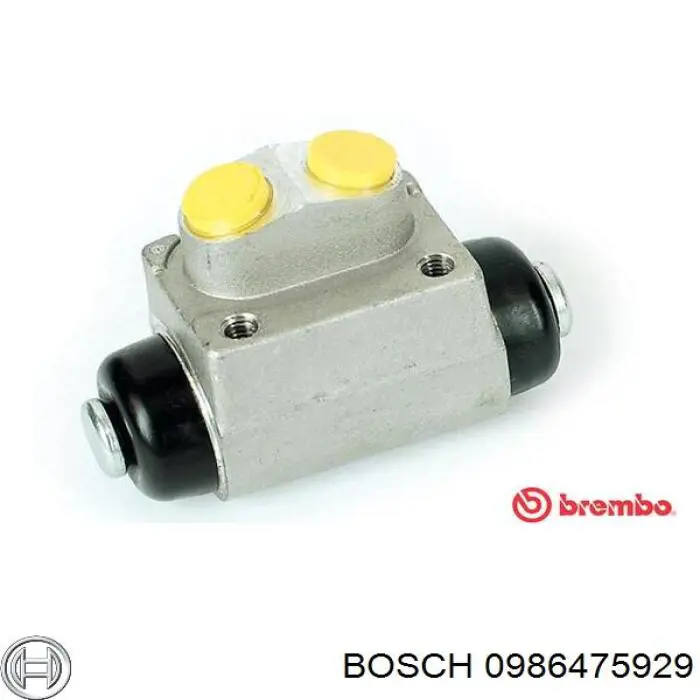 Рабочий цилиндр Bosch 0986475929