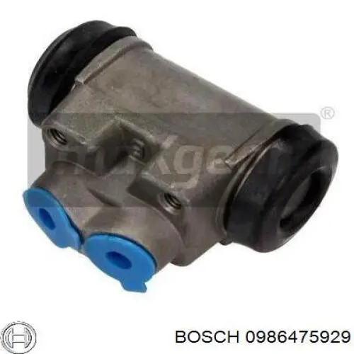 0986475929 Bosch Цилиндр тормозной колесный, задний