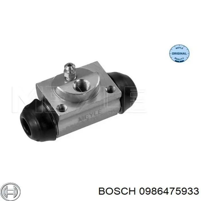 0986475933 Bosch цилиндр тормозной колесный рабочий задний