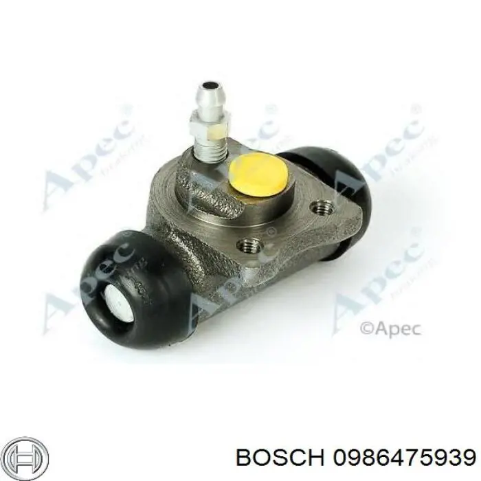 Цилиндр тормозной колесный 0986475939 Bosch