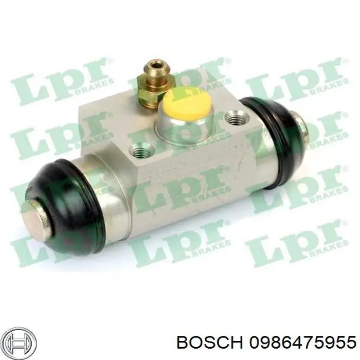 Цилиндр тормозной колесный 0986475955 Bosch