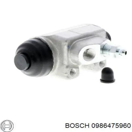 0986475960 Bosch Цилиндр тормозной колесный, задний