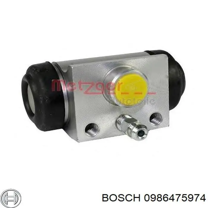 Цилиндр тормозной колесный 0986475974 Bosch