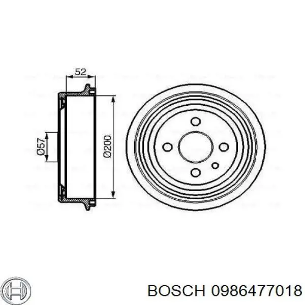 0986477018 Bosch