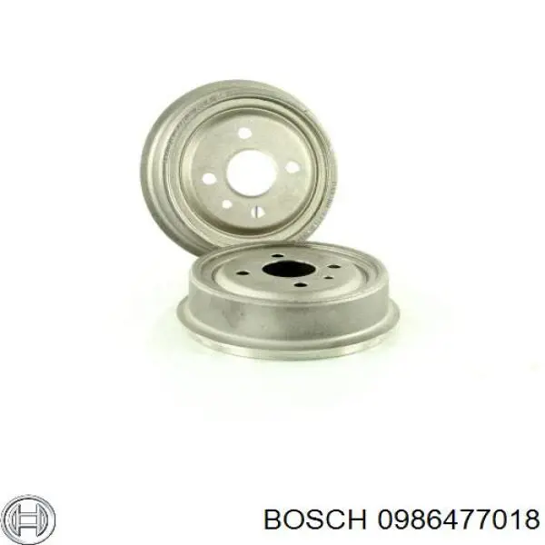 Купить 0986477018 Bosch Тормозной барабан
