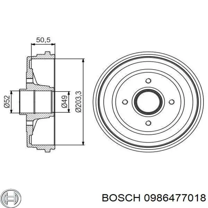 0986477018 Bosch