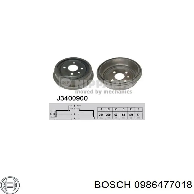 0986477018 Bosch
