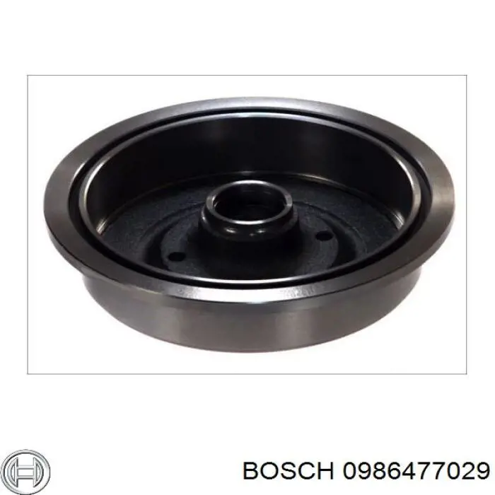 Барабан тормозной задний Bosch 0986477029 цена, от 45.51 USD