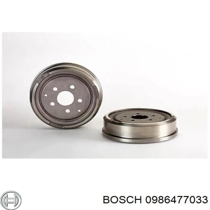 Тормозной барабан 0986477033 Bosch