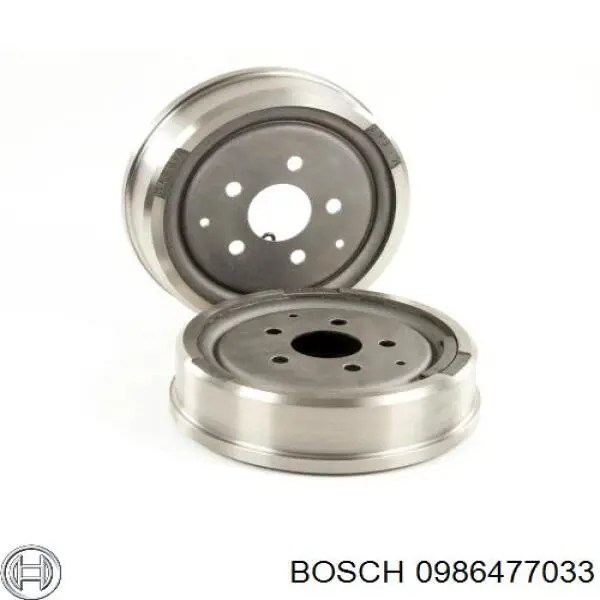 Купить 0986477033 Bosch Тормозной барабан
