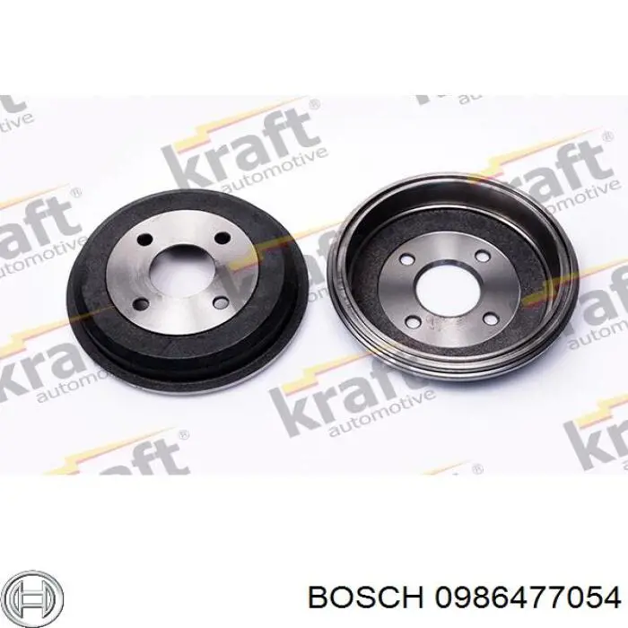 Задний барабан Bosch 0986477054