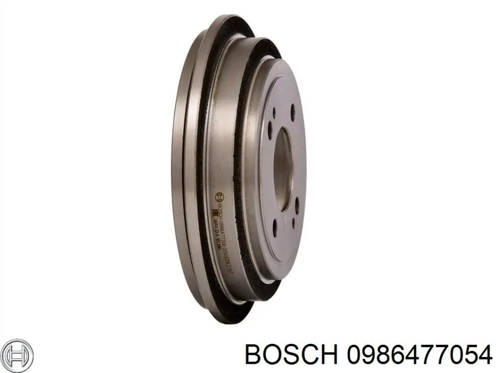 Тормозной барабан 0986477054 Bosch