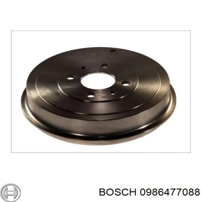 0986477088 Bosch Тормозной барабан