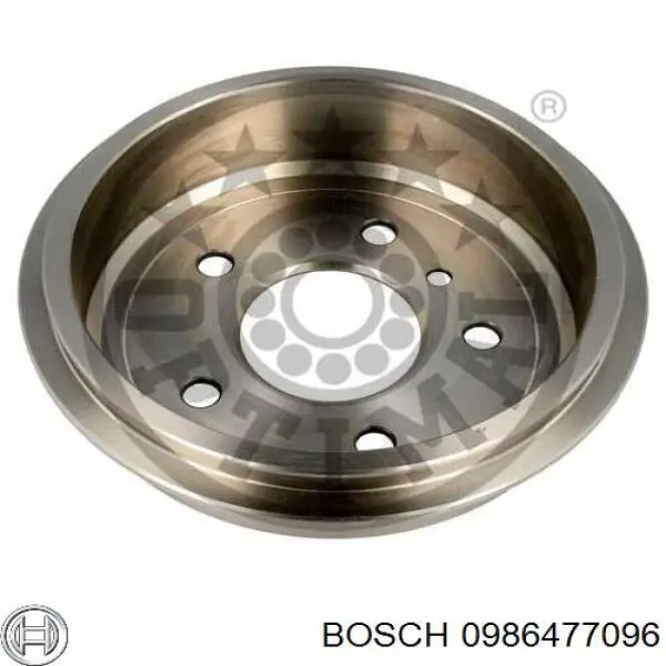 Тормозной барабан 0986477096 Bosch