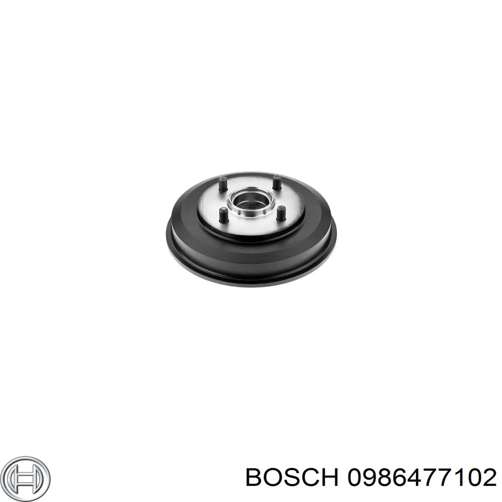 Купить 0986477102 Bosch Тормозной барабан