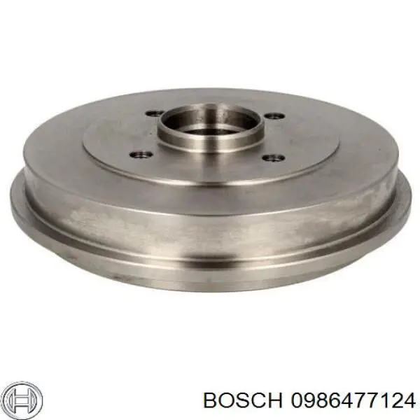 Купить 0986477124 Bosch Тормозной барабан
