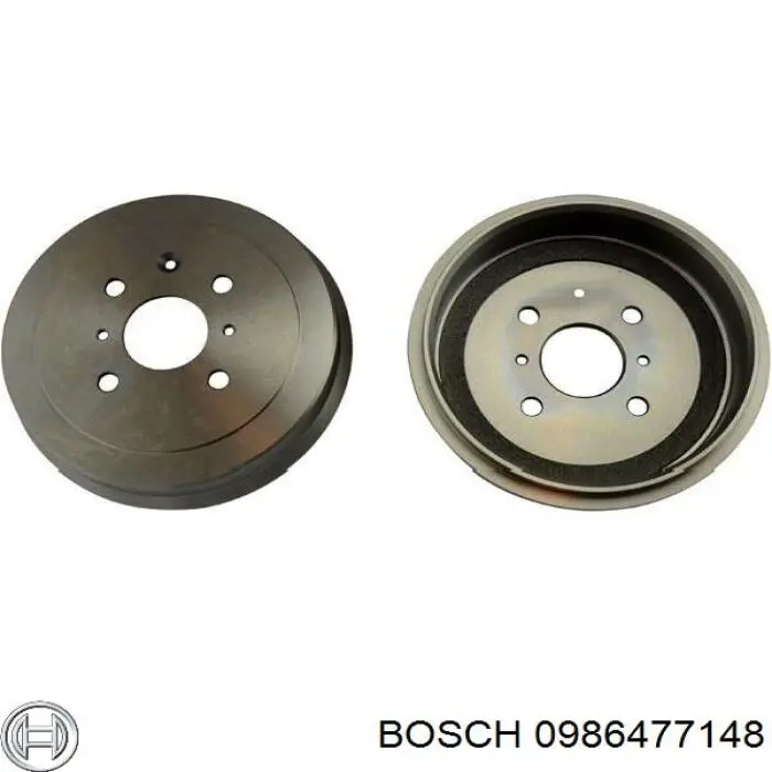 Тормозной барабан 0986477148 Bosch