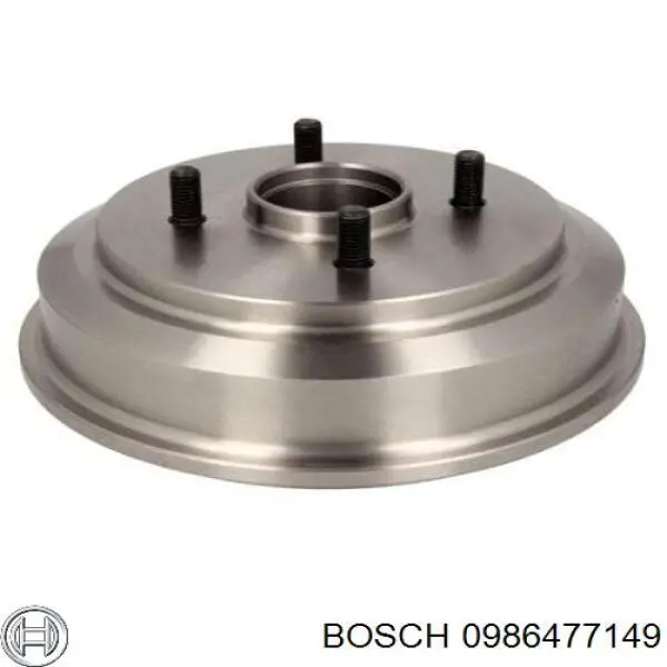 Барабан тормозной задний Bosch 0986477149 цена, от 55.24 USD
