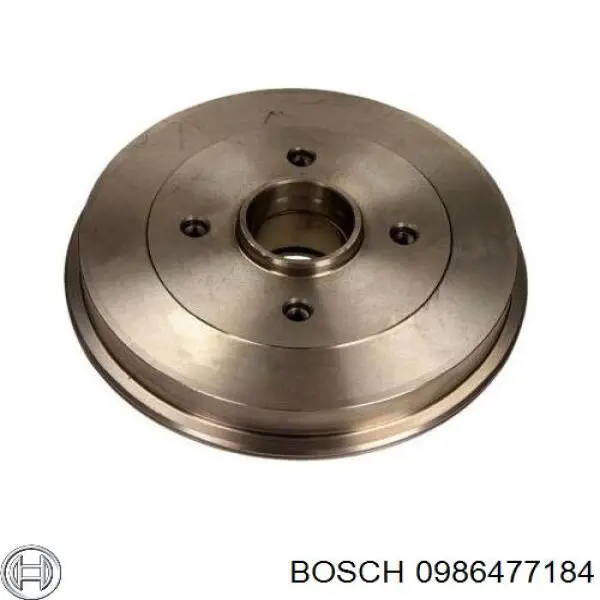 Барабан тормозной задний Bosch 0986477184 цена, от 37.02 USD