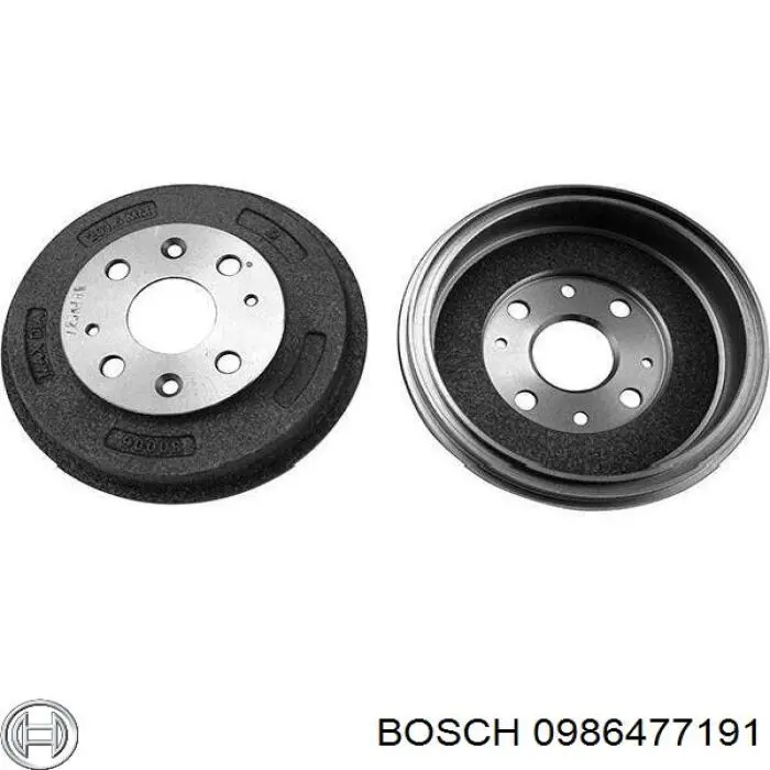Задний барабан Bosch 0986477191