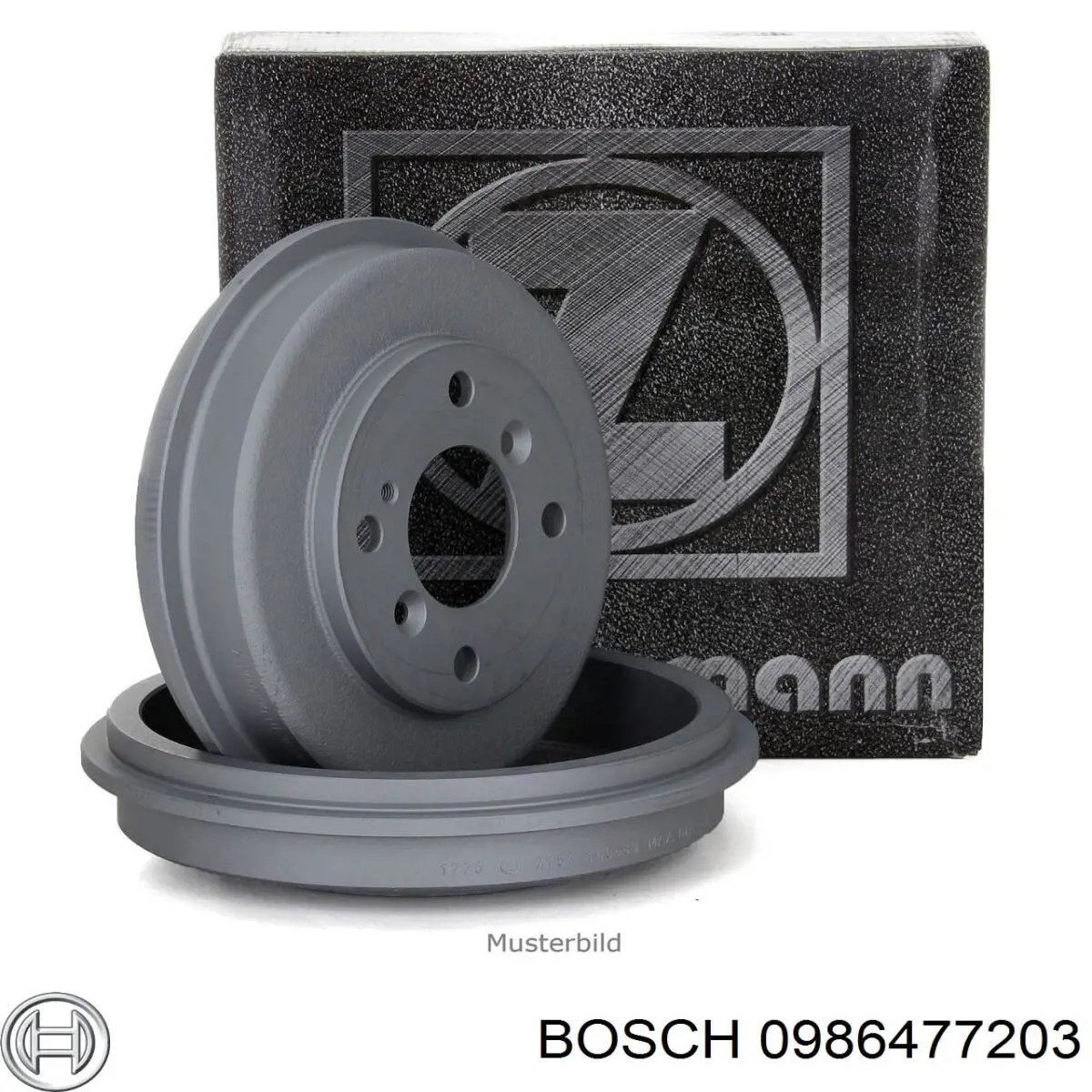Тормозной барабан 0986477203 Bosch